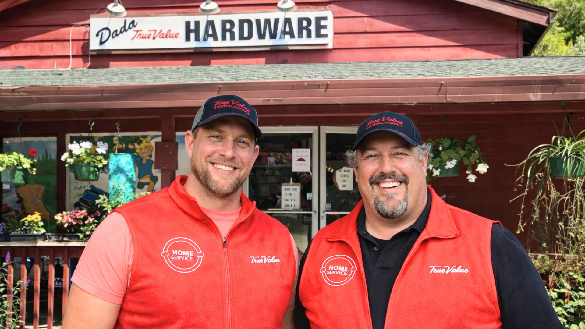 True Value Home Service Owner in Front of Store